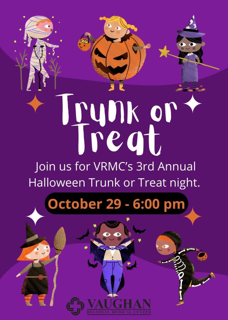 VRMC 3rd Annual Halloween Trunk or Treat