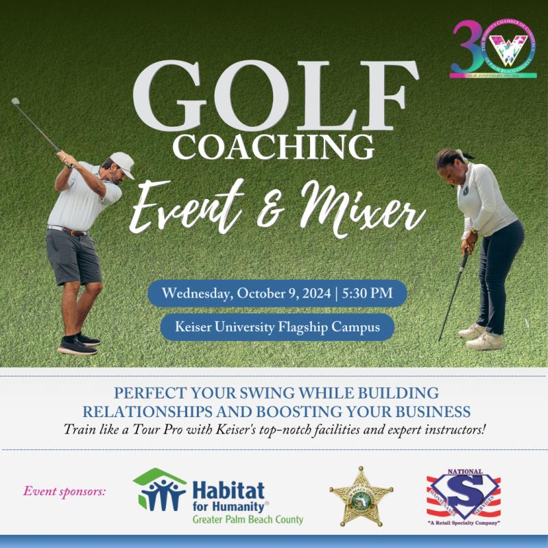 Golf Coaching Event and Mixer