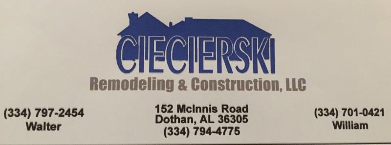 Ciecierski Remodeling & Construction, LLC