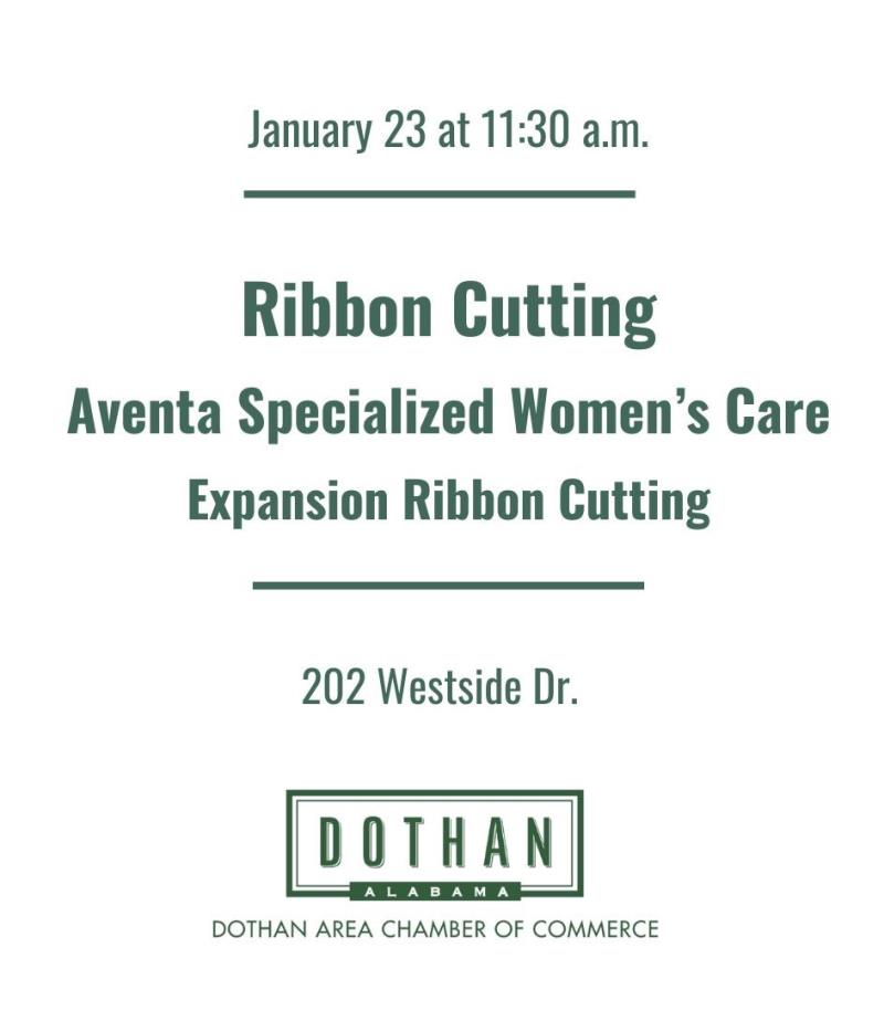 Ribbon Cutting: Aventa Specialized Women's Care