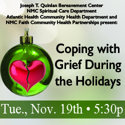 Coping with Grief During the Holidays