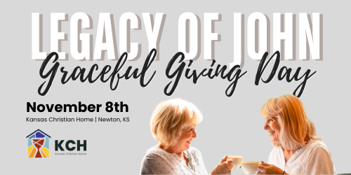 Graceful Giving Day to benefit KCH (Kansas Christian Home)