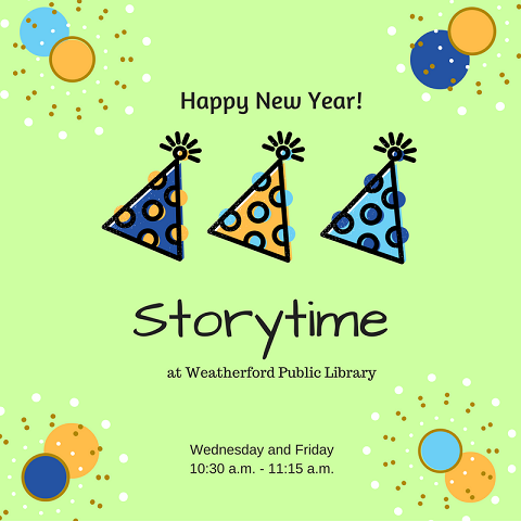 Storytime at Weatherford Public Library