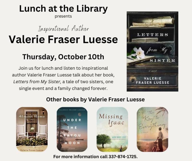 Lunch at the Library with Valerie Fraser Luesse