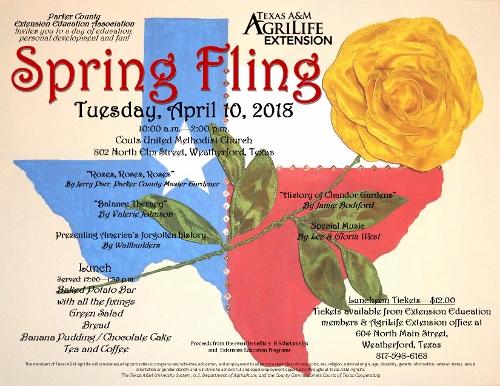 Spring Fling at Couts United Methodist Church