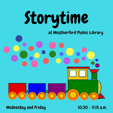 Storytime at Weatherford Public Library