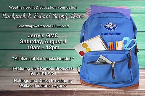 WISD Education Foundation - School Supply/Backpack Drive
