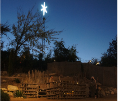 Star of Bethlehem Star Lighting Event