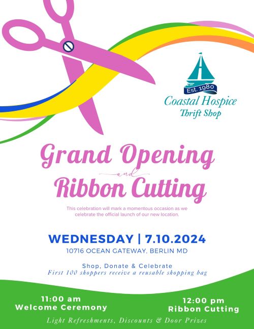 Coastal Hospice Thrift Shop Grand Opening & Ribbon Cutting