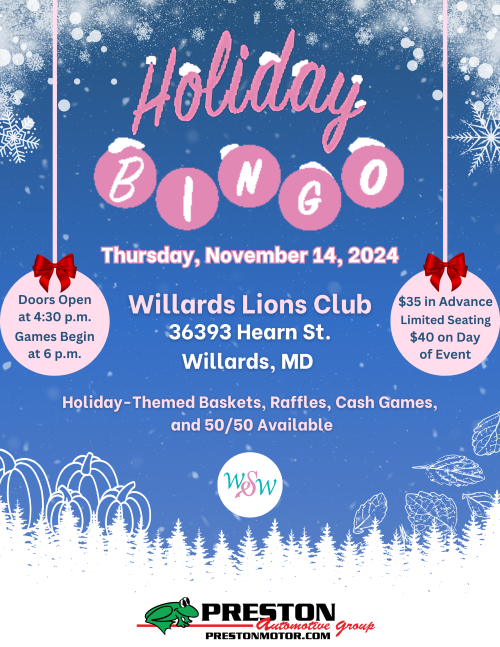 Women Supporting Women's 2nd Annual Holiday Bingo