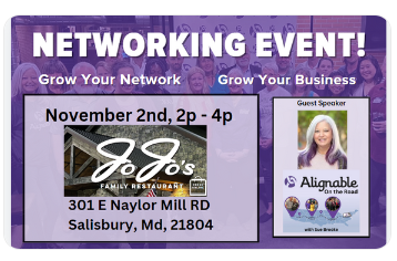 Alignable Alliance in person networking event in Salisbury