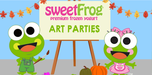 Ceramic Pumpkin Paint Craft at sweetFrog Salisbury