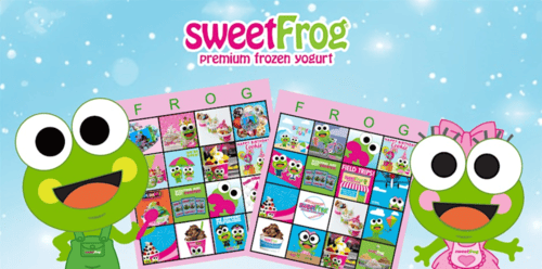 Picture Bingo at sweetFrog Salisbury