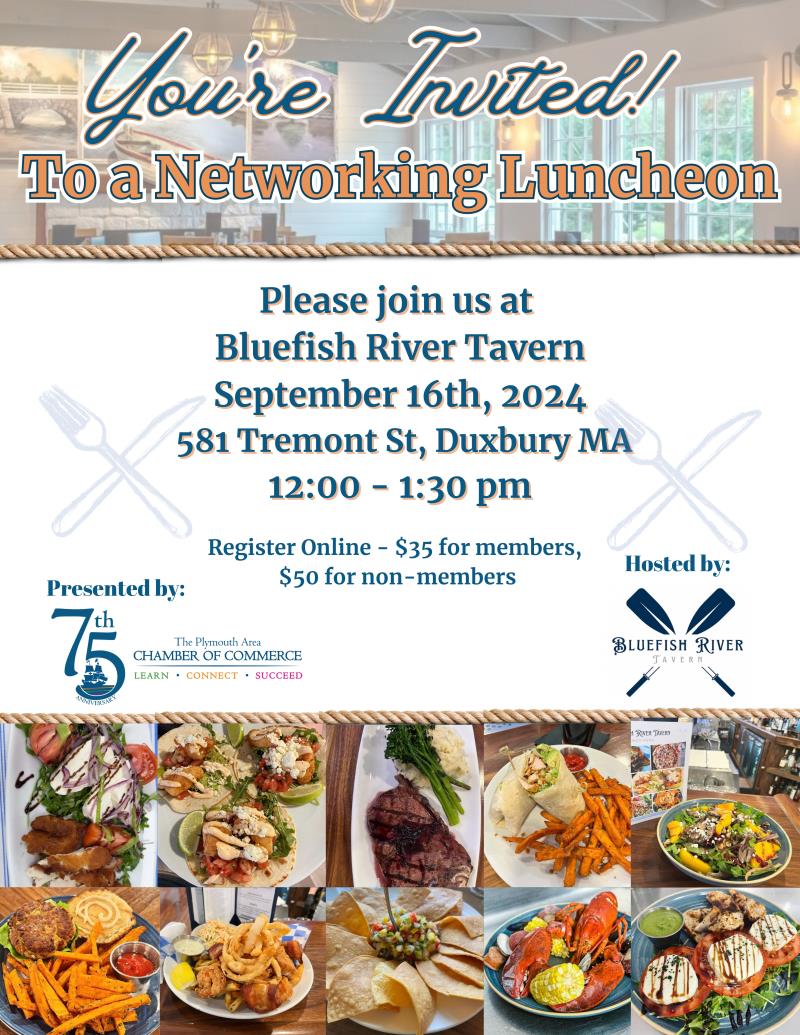 Networking Luncheon at Bluefish River Tavern