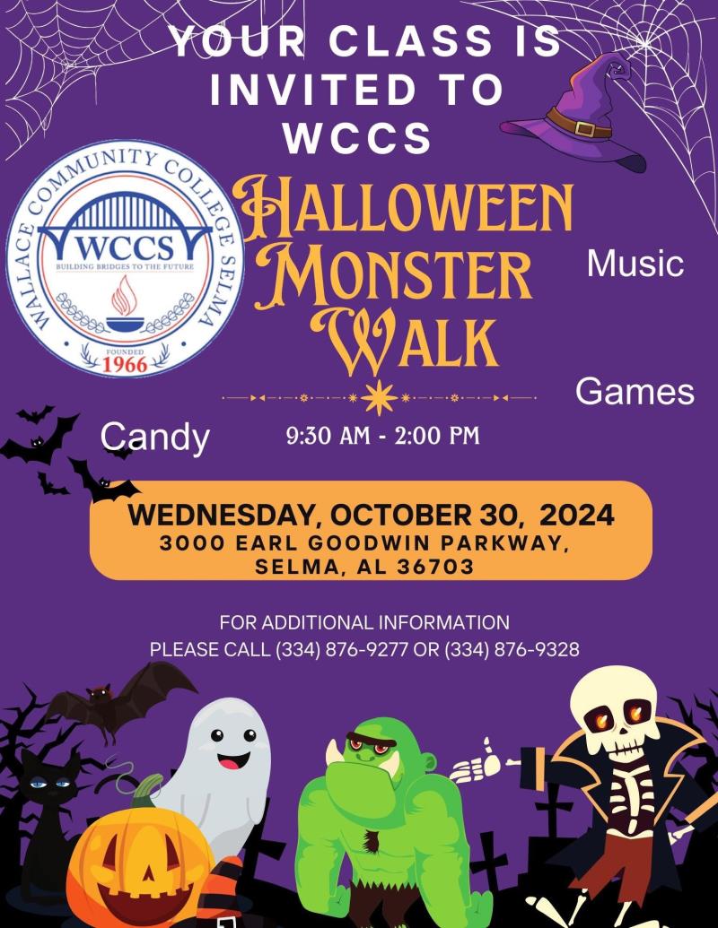 WCCS Halloween Monster Walk