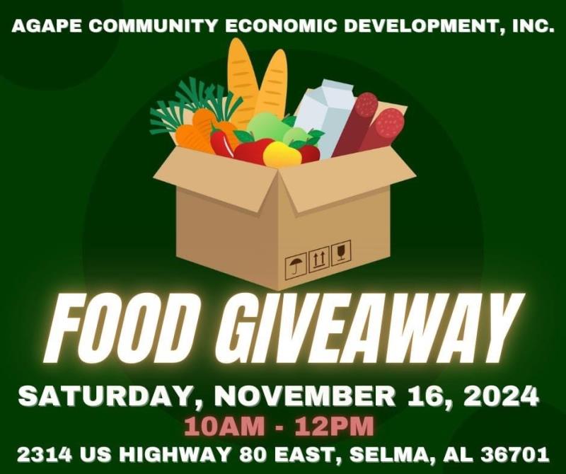 Agape Community Economic Food Giveaway