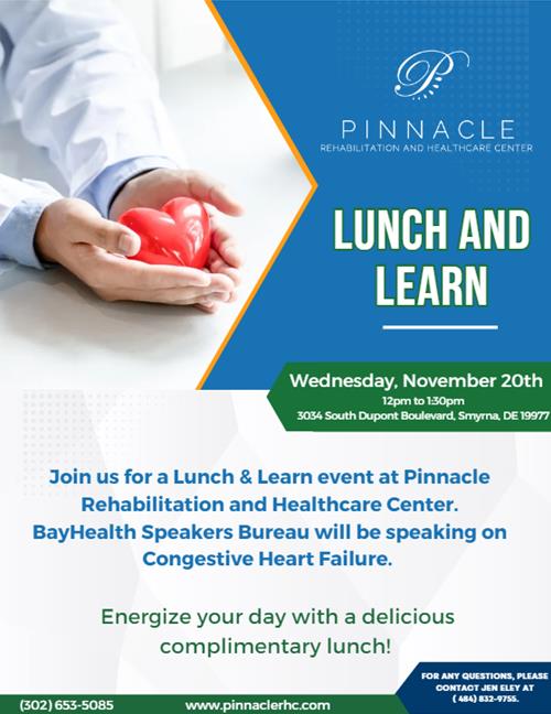 Lunch and Learn - Congestive Heart Failure