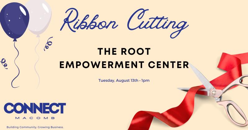 The Root Empowerment Center Enhanced Ribbon Cutting