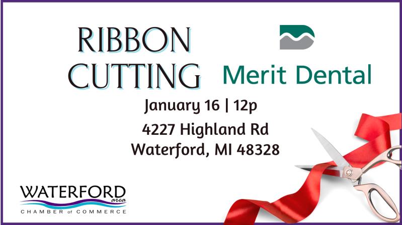 Ribbon Cutting - Merit Dental