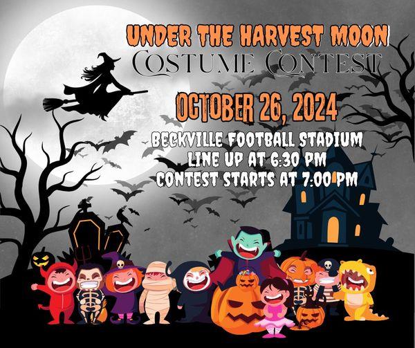 Under The Harvest Moon Costume Contest  - Beckville Edu.Fdn.