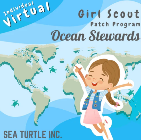 Virtual Ocean Stewards Girl Scout Patch Program