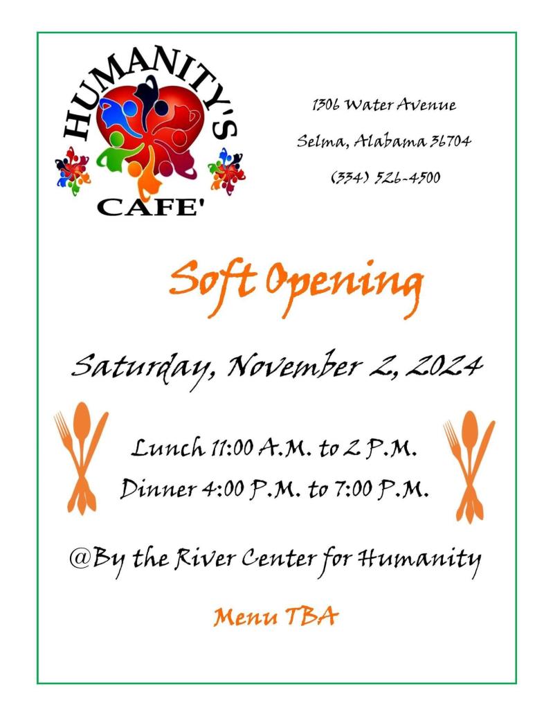 Humanity's Cafe -By the River Center for Humanity