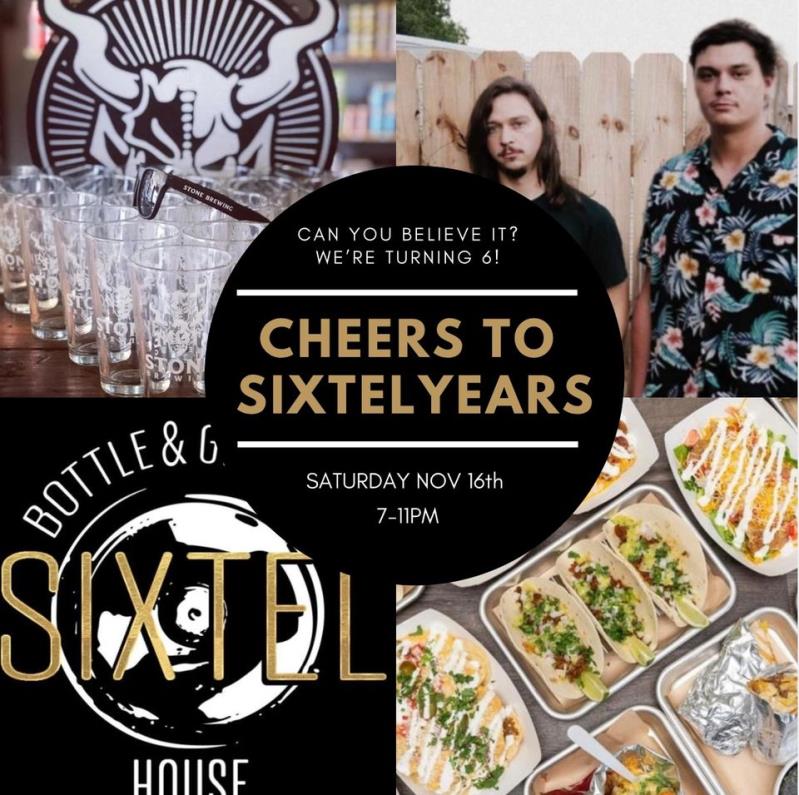 Cheers to Sixtels Anniversary Party