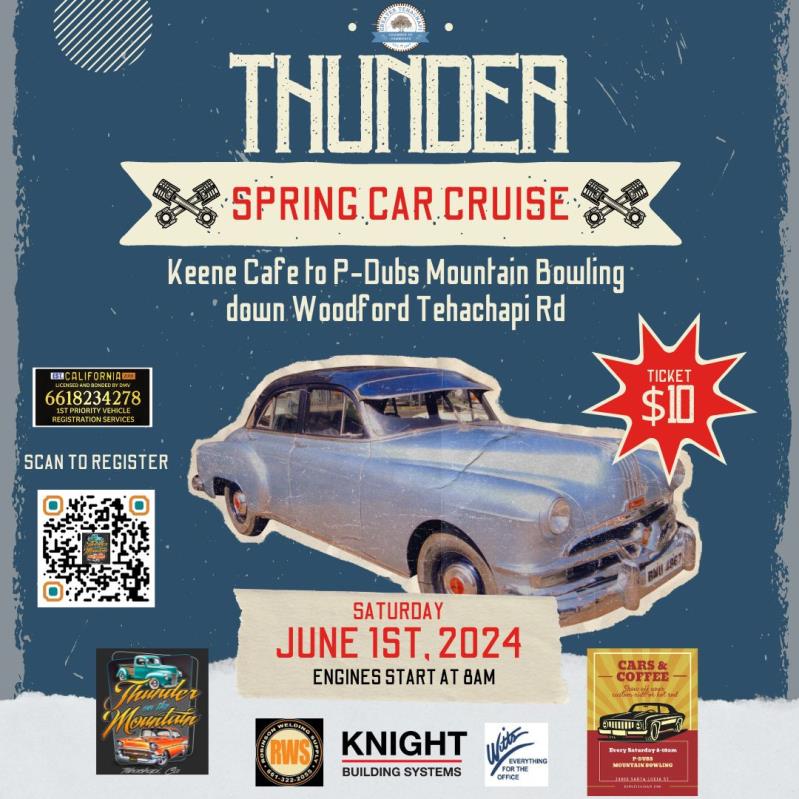 Thunder on the Mountain Car Cruise