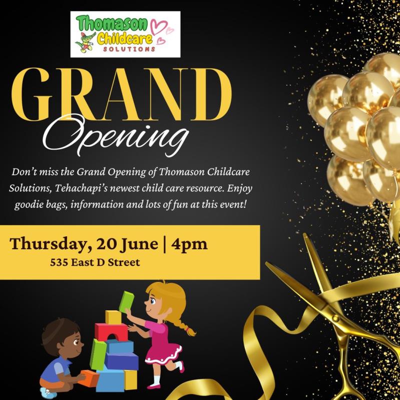 Grand Opening: Thomason Childcare Solutions
