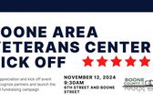 Boone Area Veterans Center Kick Off