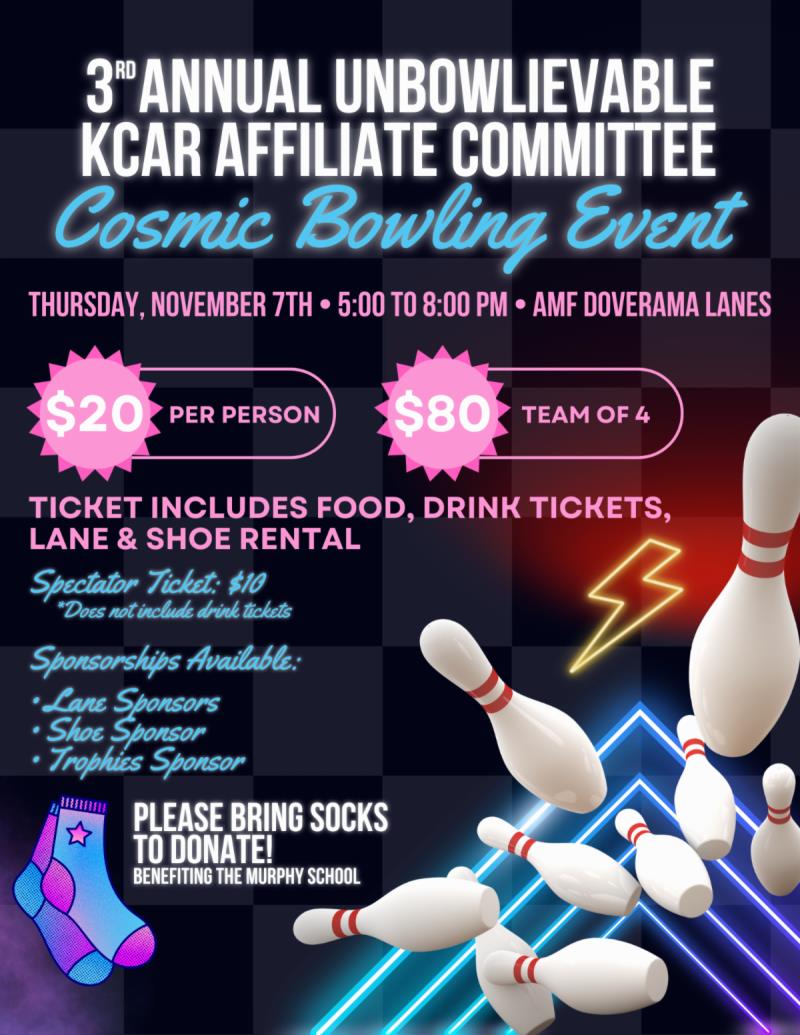 3rd Annual Cosmic Bowling Event