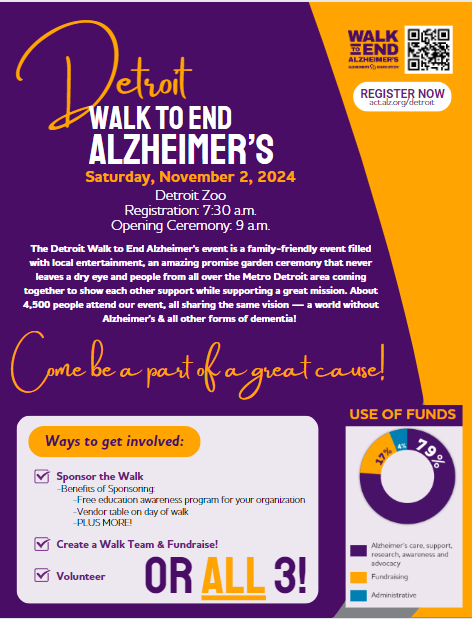 Metro Detroit Walk to End Alzheimer's