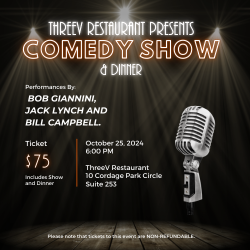 ThreeV Comedy Show & Dinner