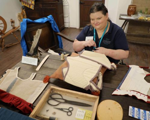 Plimoth Workshops: Sewing Sampler