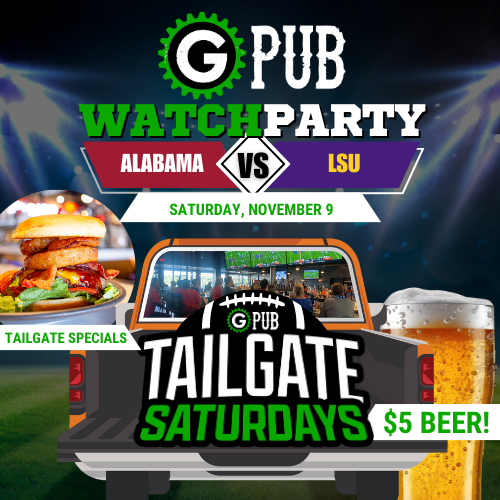 LSU vs. Alabama Watch (& Win) Party!