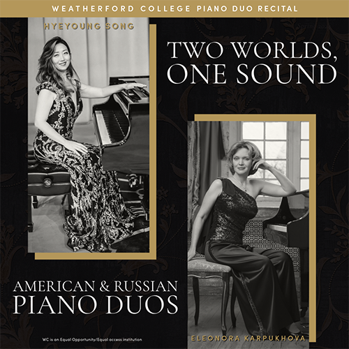 Two Worlds, One Sound: American & Russian Piano Duos