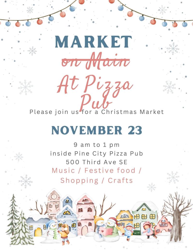 Market on Main - Moves to the Pizza Pub