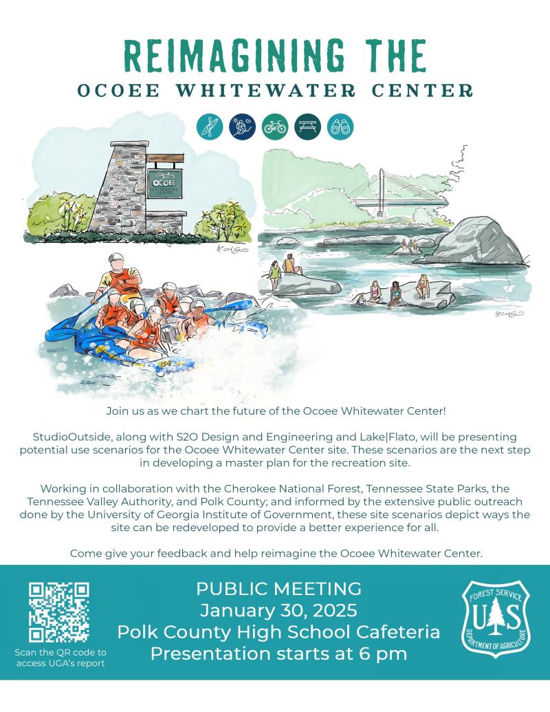 Reimagining the Ocoee Whitewater Center - community update