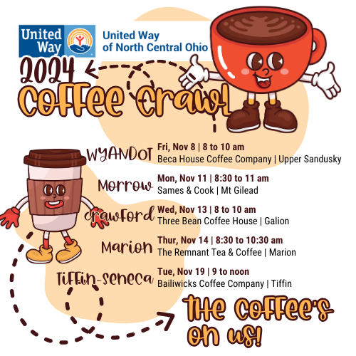 United Way of NCO Coffee Crawl