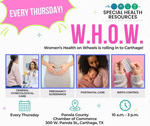 W.H.O.W. - Women's Health on Wheels