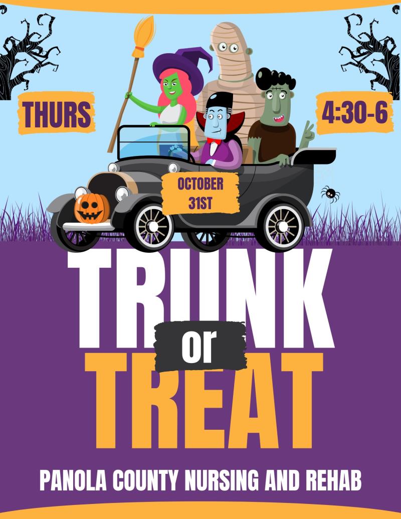 Trunk or Treat - Panola Nursing & Rehab