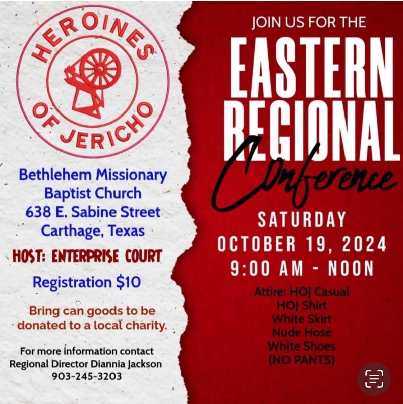 Heroines of Jericho Eastern Regional Conference