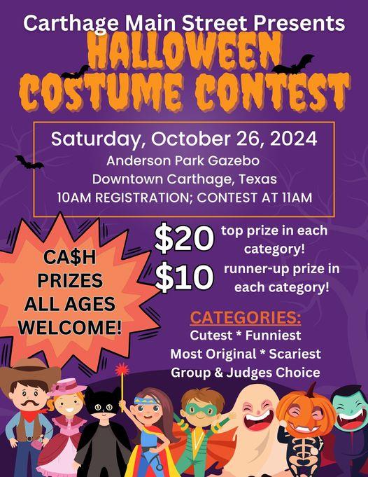 Carthage Main Street - Halloween Costume Contest