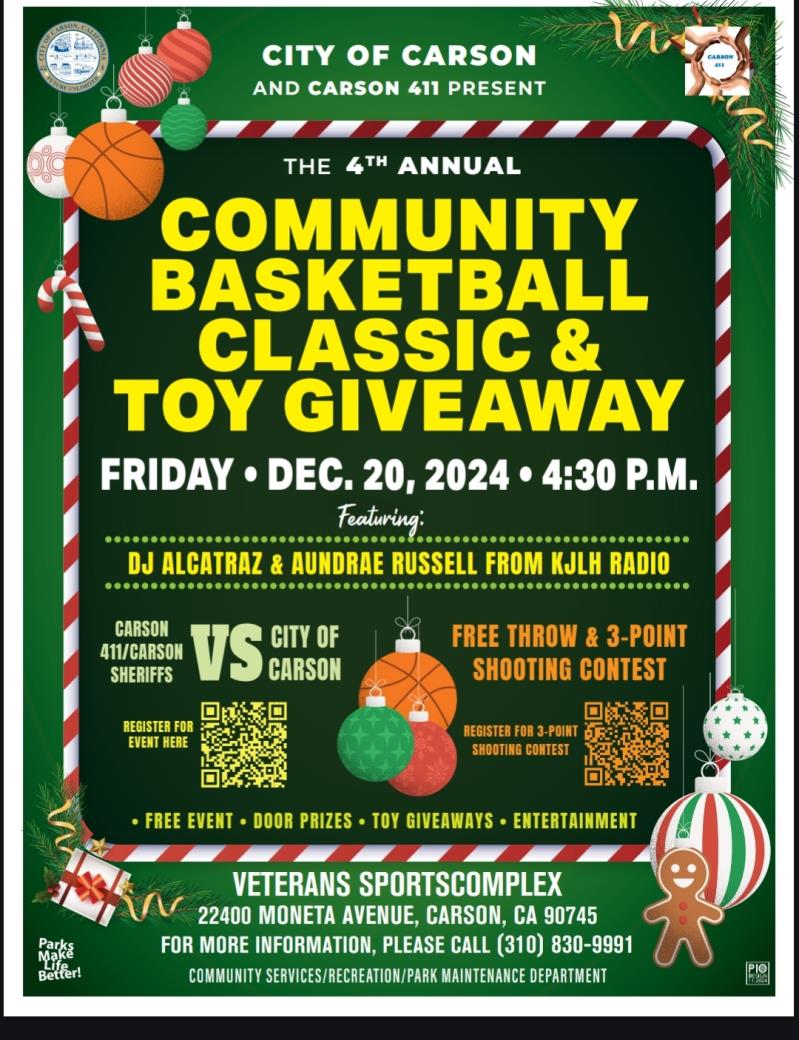 Community Basketball Classic & Toy Giveaway