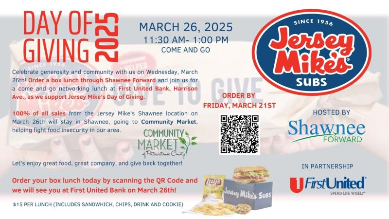 Networking Lunch - Jersey Mike's Day of Giving