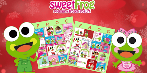 Picture Bingo at sweetFrog Salisbury