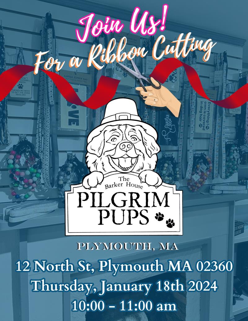 Pilgrim Pups Ribbon Cutting