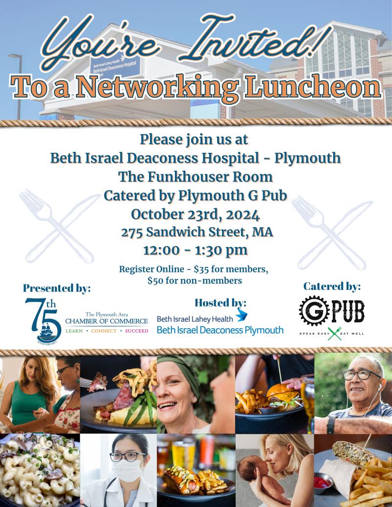 Networking Luncheon - Beth Israel Deaconess Plymouth