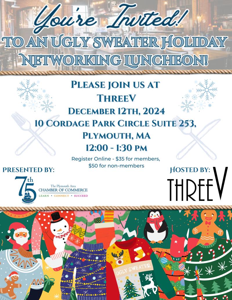 Networking Luncheon - Ugly Sweater Party @ 3V