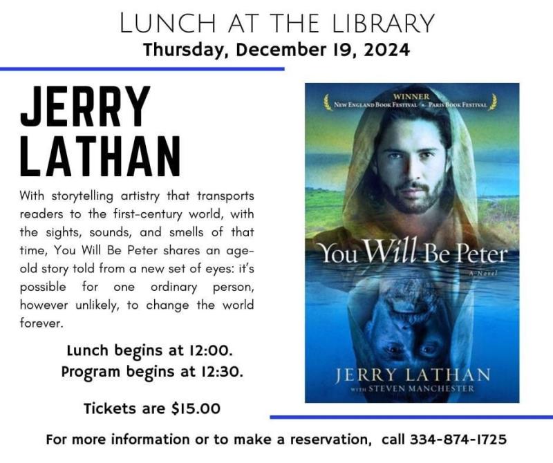 Lunch at the Library with Jerry Lathan